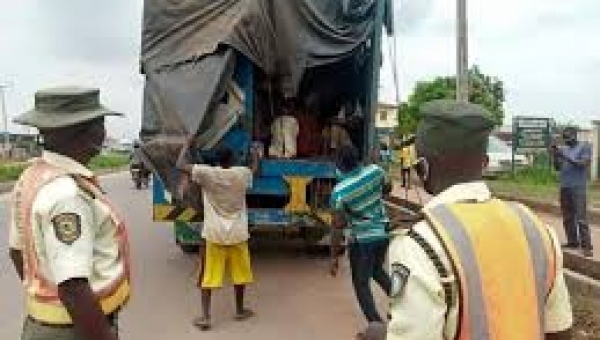 30 Almajiri hidden inside truck of pepper turned back in Ogun